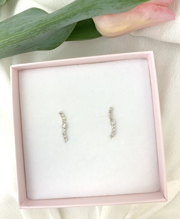 Pendientes trepadores Isabella - Imagen 2